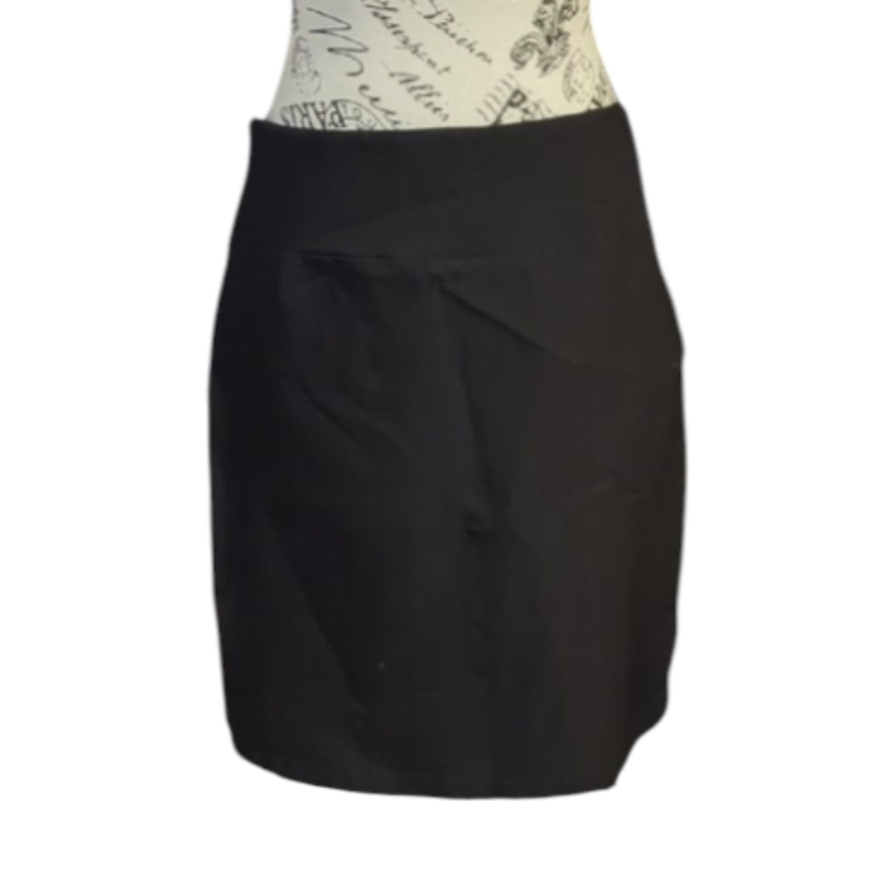 Size L Elegant Black Women's Skirt
